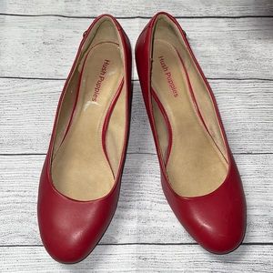 Hush Puppies Red Wedge sandals - 10